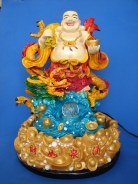 Buddha Water Fountain with Dragon