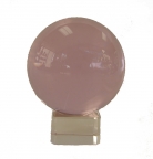 Pink Crystal Ball with Crystal Stand 