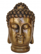 Meditation Buddha Head Figurine