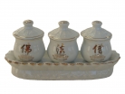 White Kuan Yin Vases