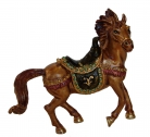 Brown Bejeweled Victory Horse