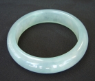 Light Green Chinese Jade Bangle