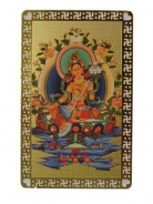 Yellow Tara Talisman Card