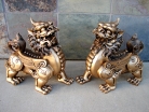 Pair of Big Pi Yao Statues