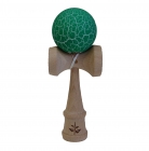 White/Green Crackle Kendama