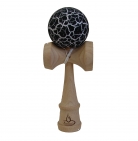 White/Black Crackle Kendama