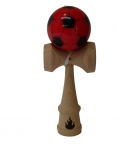 Black/Red Soccer Kendama