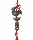 Bronze Color Rooster Charm