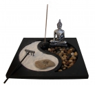 Desktop Zen Garden with Thai Buddha Statue