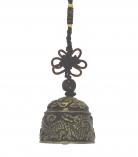 Bell Charm with Dragon Image