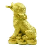 Golden Dog Statue