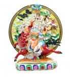 Bejeweled King Gesar with 13 Wermas