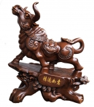 Big Brown Auspicious Ox Statue  