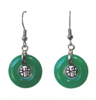 Jade Dangle Drop Earrings