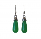 Jade Dangle Drop Earrings