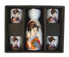 Ceramic Japanese Saki Set