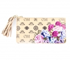 Beige OM Wallet