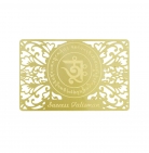 Success Talisman on Gold Card