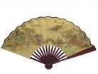 Big Hand Fan w/ Picture of Bridge