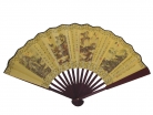 Big Hand Fan w/ Picture of 4-Seasons