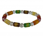 5 Element Crystal Bracelet w/ Syllable Mantra