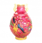 Crimson Phoenix Vase