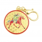 Kuan Kung on Horseback Anti Betrayal Amulet