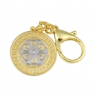 Happiness and Wealth Amulet Keychain