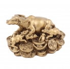Mom and Kids Golden Feng Shui Ox