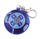 Blue Sum of Ten Amulet Keychain