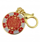 Winning Chip Talisman Amulet Keychain