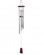 6-Rod Silver Windchime