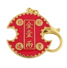 Wealth Lock Amulet Keychain