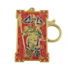 9 Dragon Kuan Kung Talisman Keychain