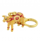 Sacred Resource Cow Amulet Keychain