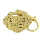 Romance Lock Amulet Keychain