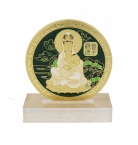 Kuan Yin Holding a Baby Plaque