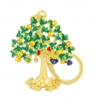 Activating Prosperity Tree Keychain Amulet