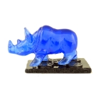 Feng Shui Blue Rhino Statue