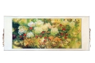 Big Horizontal Peony Flower Scroll Picture