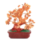 Red Carnelian Gemstone Tree