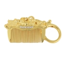 Happy Marriage Comb Amulet Keychain