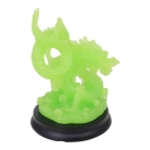 5 Inch Flying Green Dragon Statue