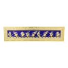 9 Dragon Plaque in Royal Blue