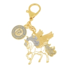 Sky Unicorn With Spirit Essence Amulet Keychain