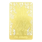 Healing Deer Talisman Card for Vitality and Good Health