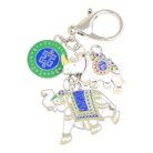 Active Rhinoceros and Elephant Amulet