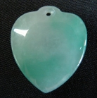 Jade Heart Pendants