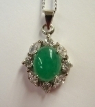 Green Jade Pendants