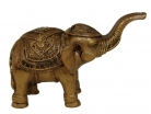 Bronze Trunk Up Elephant Statues